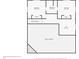Second floor plan featuring two bedrooms, loft and an open-to-below area at 5787 Marion County Rd, Lady Lake, FL 32159