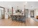 Large kitchen with an island, stainless steel appliances, and ample counter space at 602 Cr 489, Lake Panasoffkee, FL 33538
