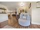 Cozy living room with comfortable seating, wood floors, and decor at 602 Cr 489, Lake Panasoffkee, FL 33538