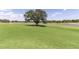 Expansive backyard overlooking a pond and lush green landscape at 1721 Sunset Ridge Dr, The Villages, FL 32162