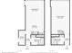 Floor plan showcasing the layout of the living room, kitchen, bathroom and entry of Unit A and Unit B at 1909 S Atlantic Ave # 311312, Daytona Beach, FL 32118