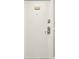 Condo front door with silver handle, digital lock, and peephole at 1909 S Atlantic Ave # 311312, Daytona Beach, FL 32118