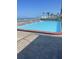A fenced in outdoor pool with an ocean view at 1909 S Atlantic Ave # 311312, Daytona Beach, FL 32118