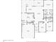 Detailed floor plan showcasing layout and dimensions of the home, including lanai, bedrooms, and garage at 2139 Kaylee Dr, The Villages, FL 32162