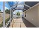 Spacious screened patio with room for entertaining or relaxing, with great views at 2293 Wayland St, The Villages, FL 32162