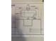 Blueprint of a backyard pool design with dimensions, featuring a sheer descent and lighting at 2504 Cavender Creek Rd, Minneola, FL 34715