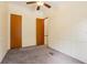 Empty bedroom features carpeted floors, closet and neutral walls at 300 Carol Ann Dr, Edgewater, FL 32132