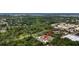 Expansive property surrounded by lush greenery and other homes in the distance at 3055 Wolf Branch Rd, Mount Dora, FL 32757