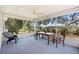 Relaxing screened lanai showcasing picturesque views of the outdoors at 8097 Se 174Th Belhaven Loop, The Villages, FL 32162
