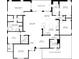 Detailed floor plan showcasing the layout of this home including living spaces, bedrooms, and bathrooms at 105 E Blue Water Edge Dr, Eustis, FL 32736