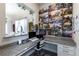 Granite countertop, cabinets, workspace, and decor in this bonus area at 1268 Patterson Ter, Lake Mary, FL 32746