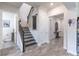 Entryway with a staircase and decorative accents at 1268 Patterson Ter, Lake Mary, FL 32746
