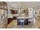 Stylish kitchen with a center island, modern appliances, and plenty of cabinet space at 13304 Magnolia Valley Dr, Clermont, FL 34711
