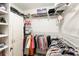 A spacious walk-in closet with wire shelving and custom storage solutions at 1622 Navidad St, The Villages, FL 32162