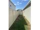 Fenced backyard providing privacy and security to the property at 1721 Nebraska Loop, Sumterville, FL 33585