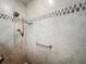 Bathroom shower with tile surround and hand-held shower head at 1842 Lake Ridge Dr, The Villages, FL 32162