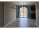Open dining space with sliding glass doors to the backyard at 222 Locust Ln, Ocala, FL 34471