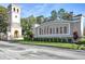 Elegant community entrance sign with stone accents and manicured landscaping at 2641 Meadow View Ct, Kissimmee, FL 34746