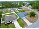 Aerial view of homes in the community showcasing well-maintained lawns and green spaces at 3638 Sw 127Th Lane Rd, Ocala, FL 34473
