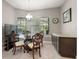 Cozy breakfast nook with natural light and a view of the backyard at 40050 Darlington Ave, Lady Lake, FL 32159