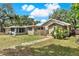 A charming single-Gathering home featuring a cozy screened-in porch and well-maintained lawn at 506 Perkins St, Leesburg, FL 34748