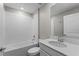 Clean white bathroom featuring a tub-shower combination and a modern vanity at 5354 Travertine St, Mount Dora, FL 32757
