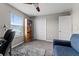 Comfortable office with natural light, ceiling fan, and ample closet space at 5354 Travertine St, Mount Dora, FL 32757