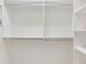 Organized closet featuring shelving and rod system at 6988 Lawrenceville Way, The Villages, FL 34762