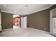 Spacious bedroom with walk-in closet and view of the bathroom at 7249 Chesterhill Cir, Mount Dora, FL 32757