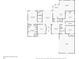 Detailed floor plan showcasing layout of rooms, including kitchen, bedrooms and bathrooms at 987 Princeton Dr, Clermont, FL 34711