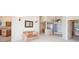 Open living room featuring neutral carpet and tasteful decor at 987 Princeton Dr, Clermont, FL 34711
