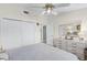 Comfortable bedroom featuring a dresser and closet at 1350 Mosswood Dr, Leesburg, FL 34748