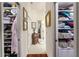 Walk-in closet featuring ample storage space for shoes, clothing, and accessories at 1446 Arbor Trl, The Villages, FL 32162