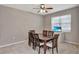 Cozy dining room with a large table, perfect for Gathering dinners and gatherings at 15322 Veramonte Way, Orlando, FL 32828