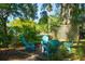 Cozy fire pit area in backyard at 1663 Markel Dr. Dr, Winter Garden, FL 34787
