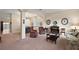 Comfortable living room with classic decor and plenty of seating at 24346 Amberleaf Ct, Leesburg, FL 34748