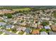 Expansive residential area showcasing diverse home styles with well-manicured lawns amidst mature trees at 3041 Batally Ct, The Villages, FL 32162
