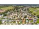 Vast residential community adjacent to a golf course, highlighting diverse homes and lush greenery at 3041 Batally Ct, The Villages, FL 32162