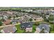 Community aerial view showcasing home's location and neighborhood features at 342 Mccormick Ln, The Villages, FL 32162