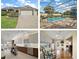 Real estate listing features a variety of indoor and outdoor amenities, from a pool to a modern kitchen at 342 Mccormick Ln, The Villages, FL 32162