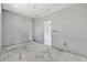 Unfinished room with plumbing ready for fixtures and a doorway, providing the opportunity for a custom design at 42191 Cashew St, Eustis, FL 32736
