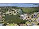 Scenic lakefront homes with private docks, surrounded by trees, offer a serene escape at 5339 Kings Ct, Fruitland Park, FL 34731