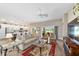 Comfortable living space with an open-concept design and access to the kitchen at 560 Caputo Ct, The Villages, FL 32163