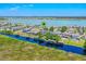 Gorgeous waterfront home with boat docks on canal, offering easy access to the expansive lake at 722 Barefoot Bay Loop, Groveland, FL 34736