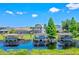 Waterfront homes feature private boat docks, providing easy access to scenic waterways at 722 Barefoot Bay Loop, Groveland, FL 34736