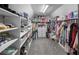 Spacious walk-in closet with ample shelving and storage for organized wardrobe at 9134 Mossy Oak Ln, Clermont, FL 34711