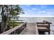 Pier overlooking beautiful views of the lake at 9134 Mossy Oak Ln, Clermont, FL 34711