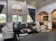 Elegant lobby with comfortable seating, high ceilings, and stylish decor, creating a welcoming atmosphere at 1288 Grady Ln, Davenport, FL 33896