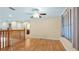 Bedroom with hardwood floors, ceiling fan and natural light at 16608 W Citrus Pkwy, Clermont, FL 34714