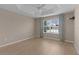 Spacious bedroom featuring hardwood floors and a ceiling fan at 2124 Hames Ln, The Villages, FL 32162